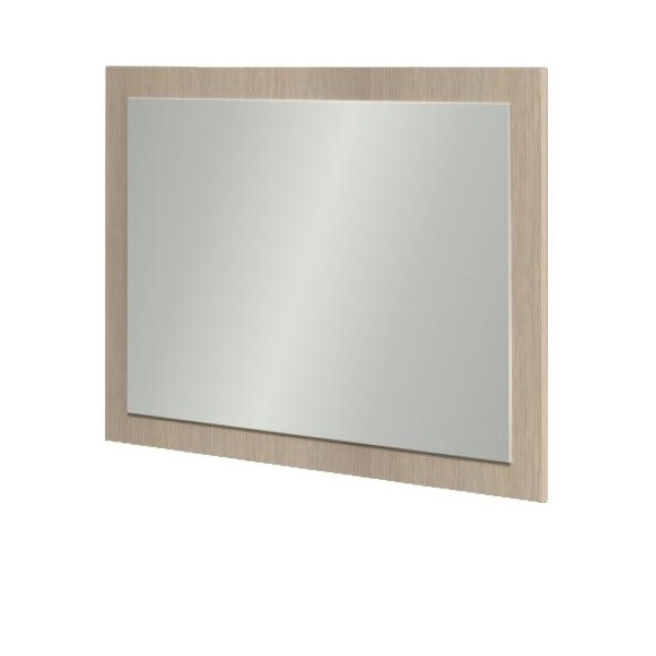 Зеркало "Фиеста" (800х600), ясень темный/ясень светлый