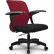 Компьютерное кресло Метта SU-M-4/подл.160/осн.005 красный, сетка/ткань