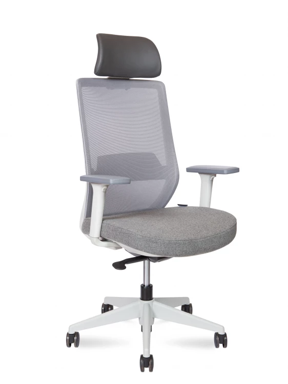 Кресло руководителя Mono grey H6255-1 grey