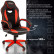 Кресло компьютерное BRABIX «Blaze GM-162», TW/экокожа, черное/красное, 532580
