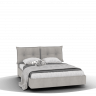 Кровать LAZIO, КМ-03 (1600) с ПМ с подушками, серый