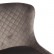 Стул MANTRA (mod. 713) ткань/металл, 49х61х82 см, высота до сидения 49 см, серый barkhat 26/черный