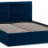 Кровать с ПМ «Глосс» Тип 1 (с подъемным механизмом) с заглушиной (Велюр Confetti Blue)