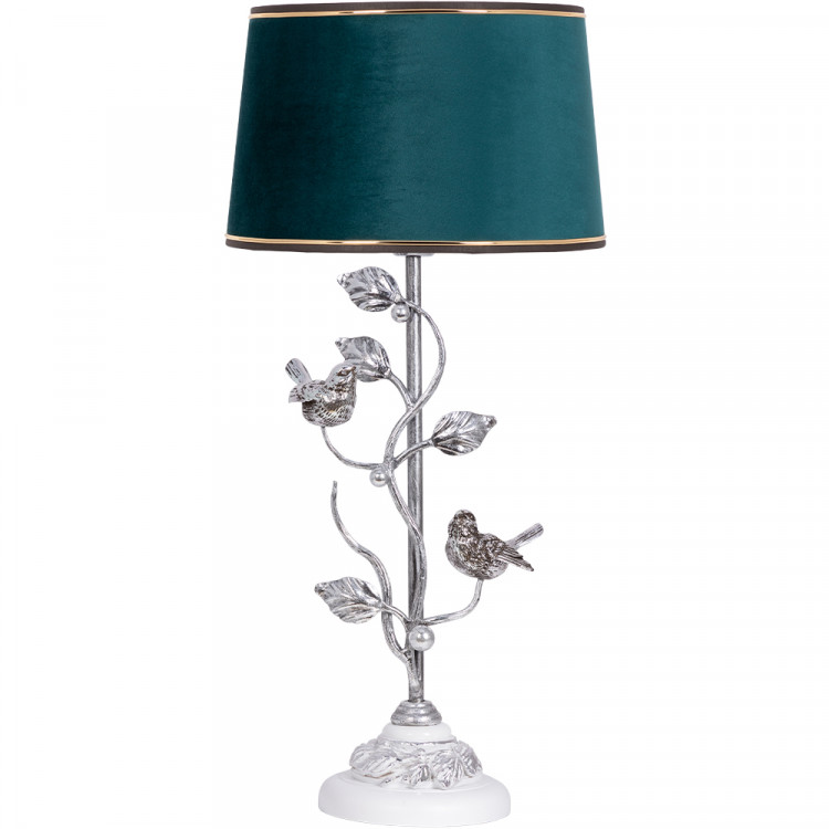 Настольная лампа Терра Spring Айс с абажуром Тюссо Мурена