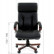 Офисное кресло Chairman 421 Россия нат.кожа/экокожа черная