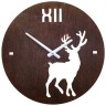 Настенные часы  CL-40-3-Brown-Deer (Коричневый Олень)