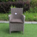 YH-C1001A Кресло обеденное плетеное с подушкой SAINT-MARTIN (СЕН-МАРТЕН) из искусственного ротанга, табачно-коричневый