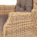 Кресло Форио раскладное 75х87х100 см, соломенное