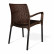 Плетеный стул SHT-S68 пластиковый коричневый