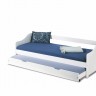 Двухспальная молодежная кровать HALMAR LEONIE 2 (белый)