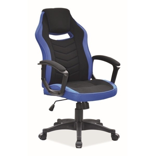 Кресло компьютерное SIGNAL CAMARO (черный - светло-синий)