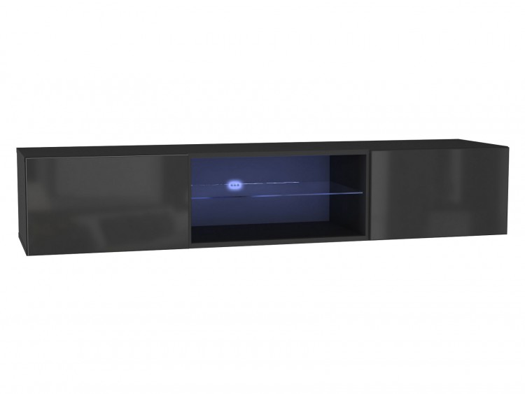 ТВ-тумба с подсветкой ПМ: НК-Мебель Point Тип-33 шкаф навесной
