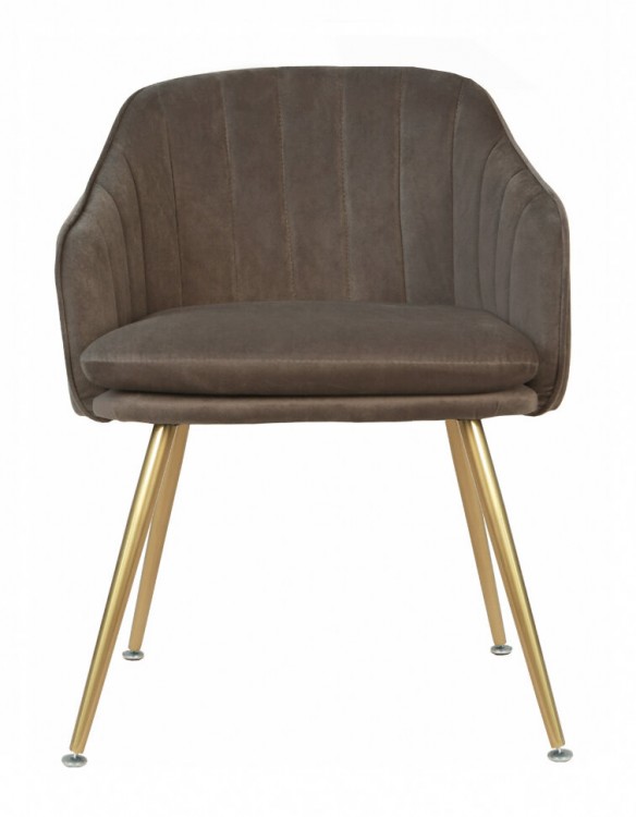 Интерьерные стулья Aqua steel brown