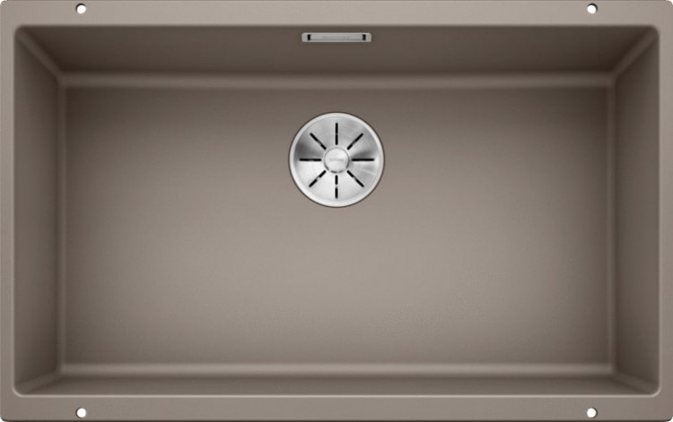 Кухонная мойка Blanco Subline 700-U (серый беж, с отводной арматурой InFino®)