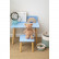 Набор детской мебели Grete, голубой, 2 пред.