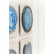 Украшение настенное Agate, коллекция "Агат" 40*90*7, АБС-пластик, Стекло, Лен, МДФ, Мультиколор
