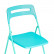 Пластиковый стул Fold складной blue