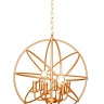 Дизайнерские светильники Foucault's orb crystal nude D52 gold