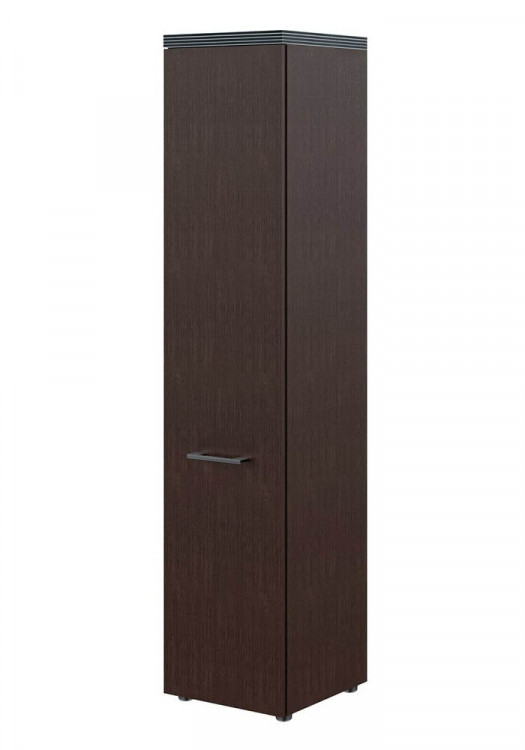 Шкаф колонка с глухой дверью и топом THC 42.1 Венге Магия 430х452х1968 TORR