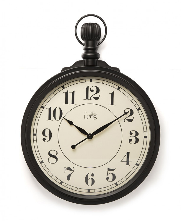 Кварцевые настенные часы в металлическом корпусе Tomas Stern 9013