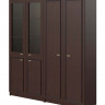 Шкаф высокий 2-х секционный гардероб с комбинированным RHC 180.6 Венге Магия RAUT