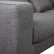 Модульный диван Blink Night отделка ткань кат. C (Moulin 991490-77 grey), черные ножки, EU  MDI.SF.TEL.1057
