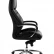 Кресло офисное / Porsche / черная  кожа/ алюминий крестовина