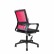 Кресло офисное / Бит LB / черный пластик / красная сетка / черная ткань