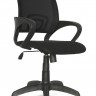 Офисное кресло Формула с чёрной спинкой из сетки