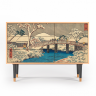 Комод Katabira River by Utagawa Hiroshige S3