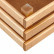 Набор ящиков деревянных для хранения Polini Home Boxy, 3 шт., лакированный