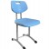 Стул для ученика с полиуретановыми сиденьем и спинкой модель ШС-04