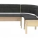 Кухонный угловой диван Этюд облегченный 2-1 серый / выбеленная береза