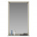 Зеркало 121П белая косичка, ШхВ 50х80 см., с полкой, зеркала для офиса, прихожих и ванных комнат