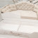 Кровать Софа-4 (Эльб) 800х1900 с мягким основ Велюр Ваниль ЛДСП + фотопечать Белая