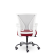Компьютерное кресло  СН-800 Энжел белый хром Ср E71/Е13-к (серебристый/бордовый)