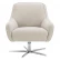 Рабочее кресло Serena отделка ткань panama natural, полированная нержавеющая сталь  EH.WCH.CS.501