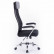 Кресло офисное BRABIX «Flight EX-540», хром, ткань TW, сетка, черное, 532515