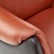 Кресло для кабинетов HALMAR CALVANO (коричневый - светло-коричневый)