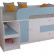 Кровать-чердак РВ Мебель Двухъярусная кровать Астра-9 V1