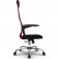 Кресло для руководителя Метта SU-BU158-8 PL красный, сетка/ткань, крестовина пластик