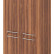 Шкаф с глухими средними и малыми дверьми и обвязкой ZHC 85.3 Орех Даллас 964х452х1984