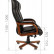 Офисное кресло Chairman 653 Россия черная нат.кожа/экокожа