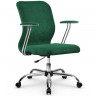 Компьютерное кресло Метта SU-Mr-4/подл.078/осн.006 зеленый, велюр