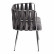 Комплект (софа + 2 кресла) CEZAR (mod. 2212) металл/вельвет, 116 x 56.5 x 77 см, grey (серый) BF-14/хром
