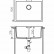 Кухонная каменная мойка 58x50 TOLERO Loft TL-580 белая
