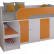 Кровать-чердак РВ Мебель Двухъярусная кровать Астра-9 V2