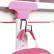 Комплект парта + стул трансформеры FunDesk Lavoro pink