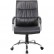 Кресло Riva Chair 9249-1 черное для руководителя, хром, экокожа