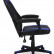 Кресло игровое Оклик -121G, обивка: искусственная кожа/сетка, цвет: черный/синий/черный/синий (1987637)